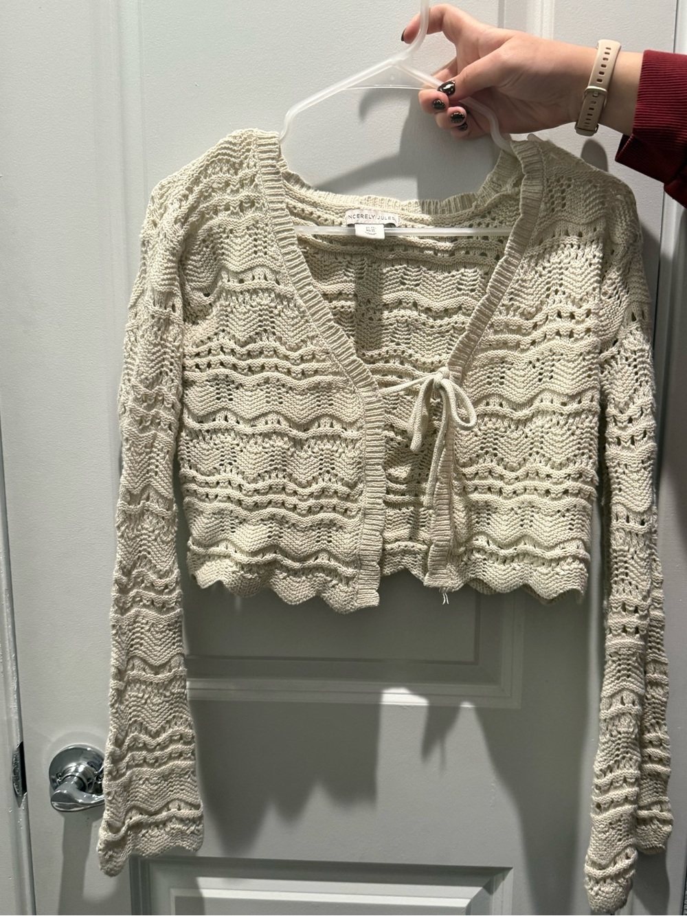 Sincerely Jules Crochet Cardigan